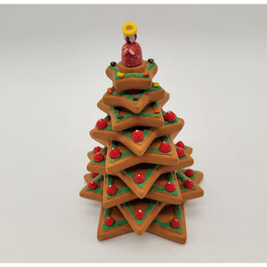 2004 Lemax Sugar N Spice Baked Cookie Christmas Tree Figurine