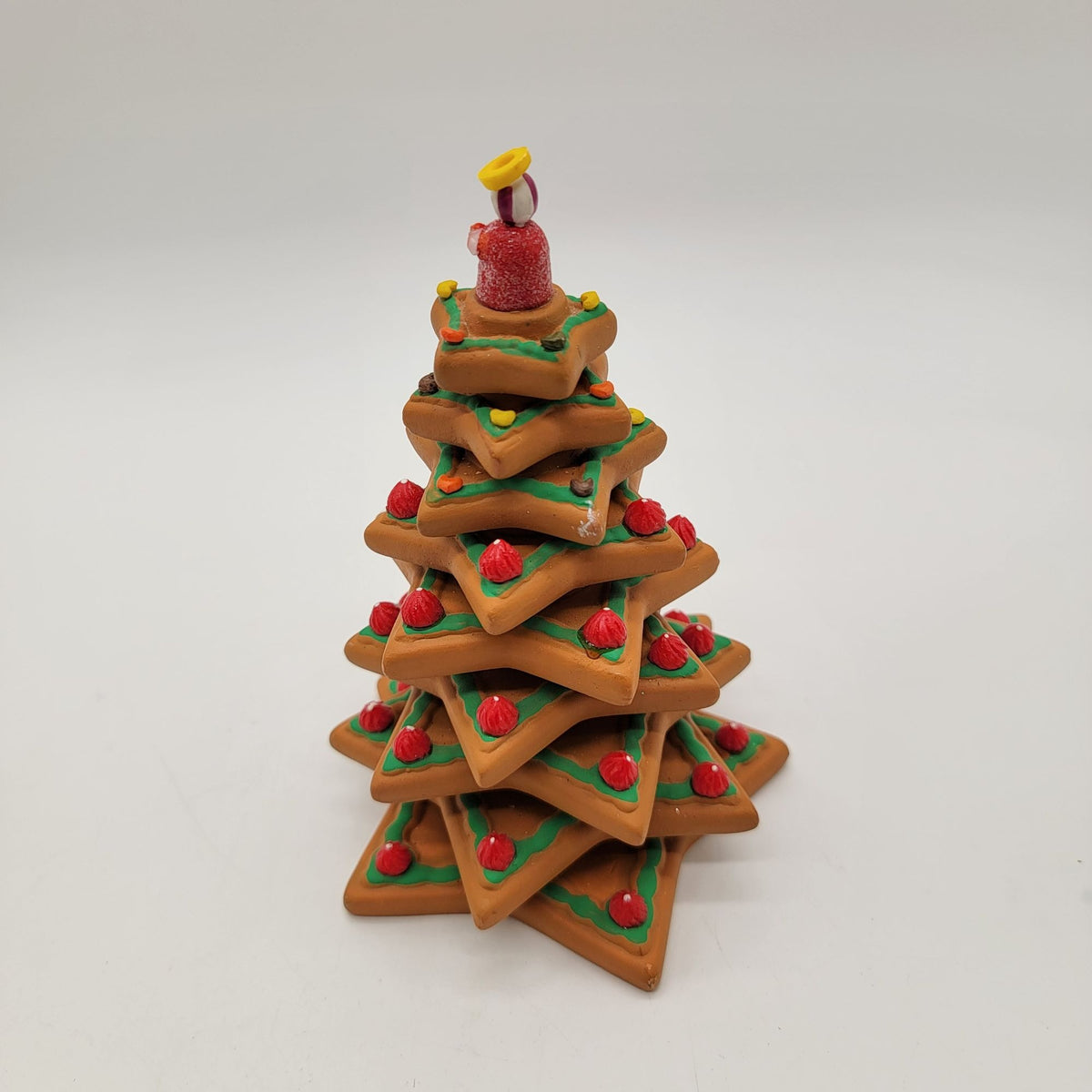 2004 Lemax Sugar N Spice Baked Cookie Christmas Tree Figurine