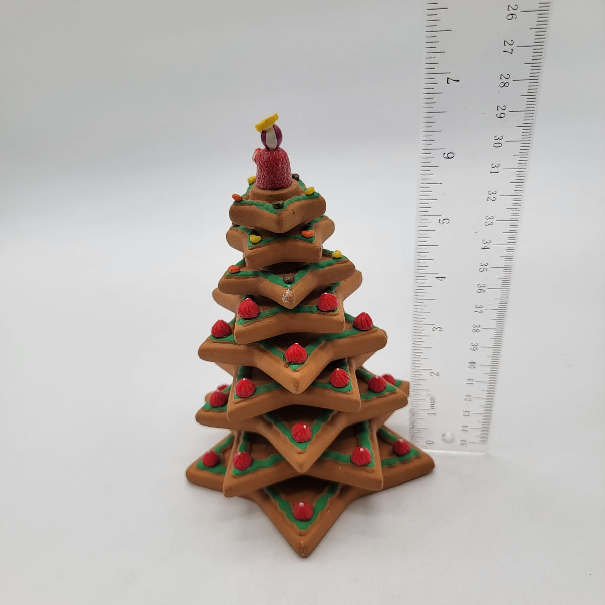 2004 Lemax Sugar N Spice Baked Cookie Christmas Tree Figurine