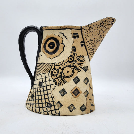 Elaine Pinkernell Slab Studio Pottery Pitcher