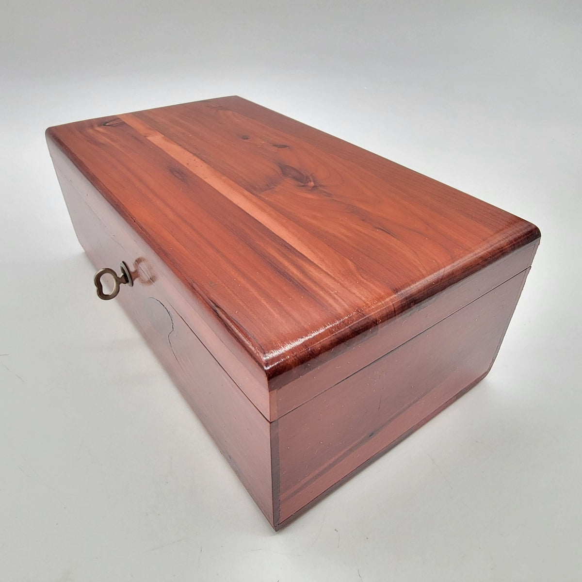 1960s Vintage Miniature Lane Cedar Chest Salesmans Sample Box with Key #2