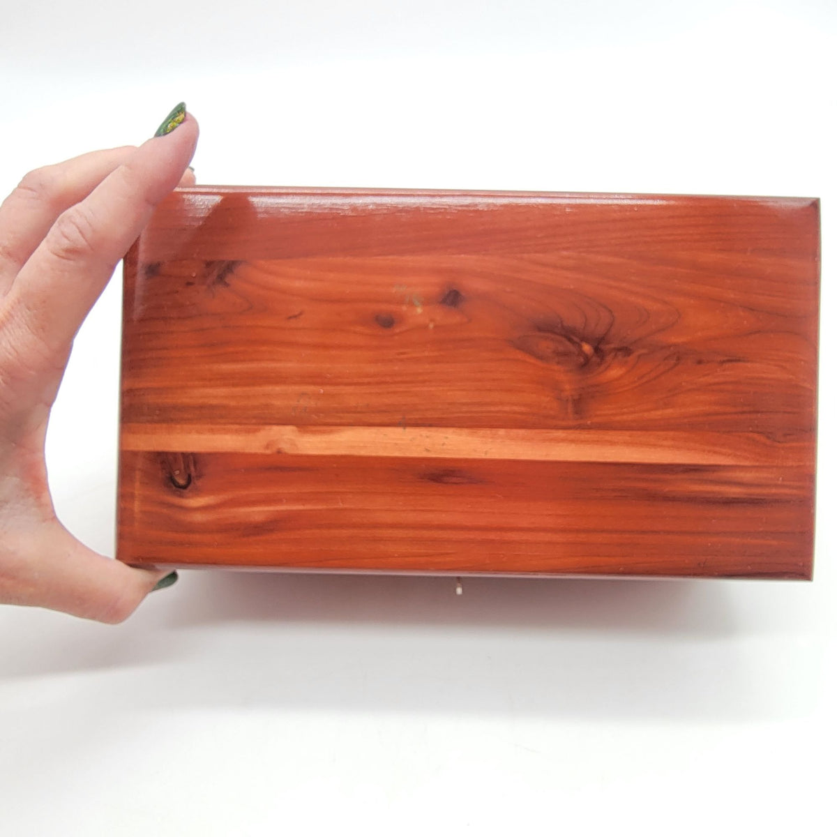 1960s Vintage Miniature Lane Cedar Chest Salesmans Sample Box with Key #2