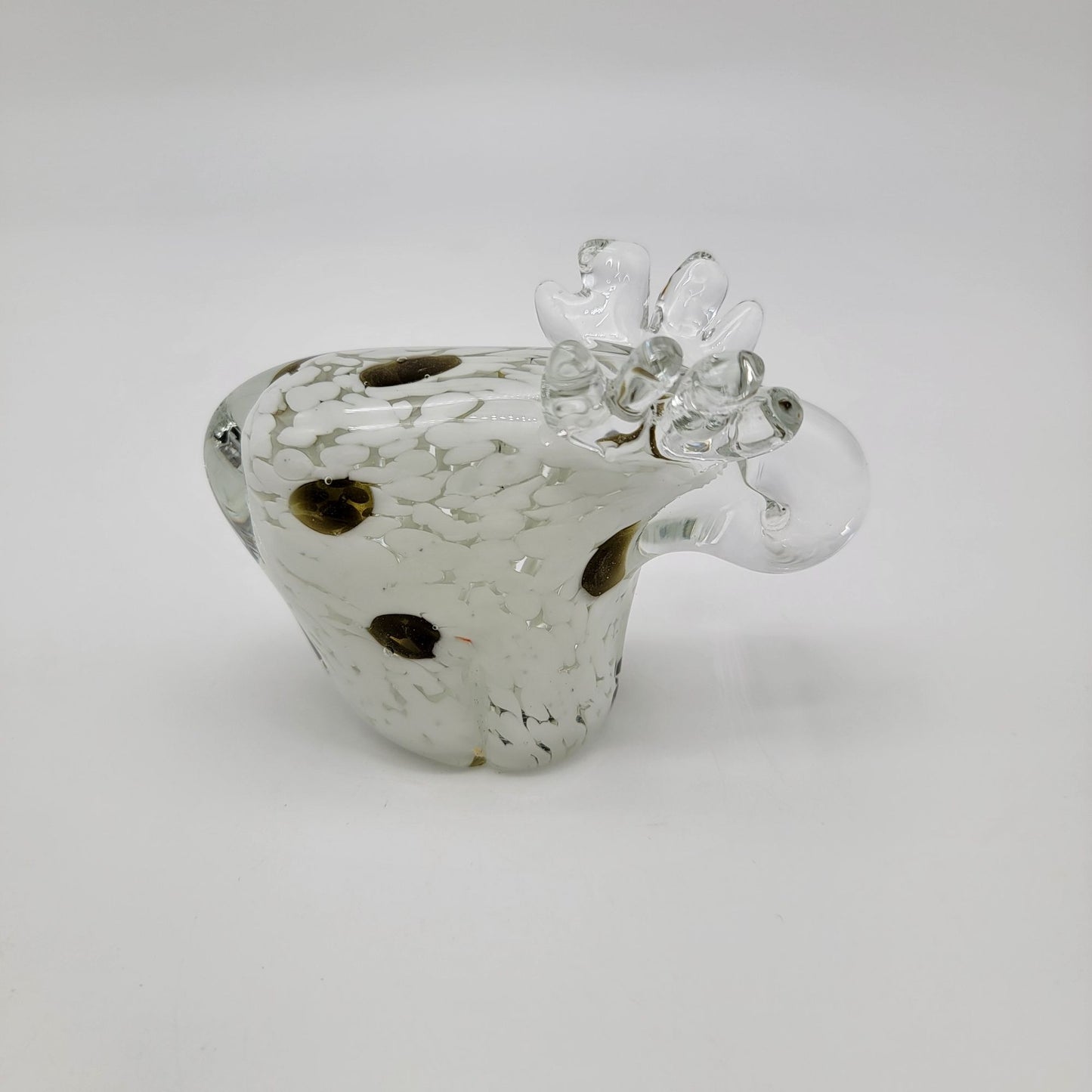 Art Glass Moose Sculpture Paperweight