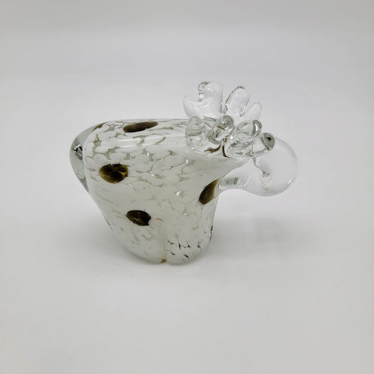 Art Glass Moose Sculpture Paperweight