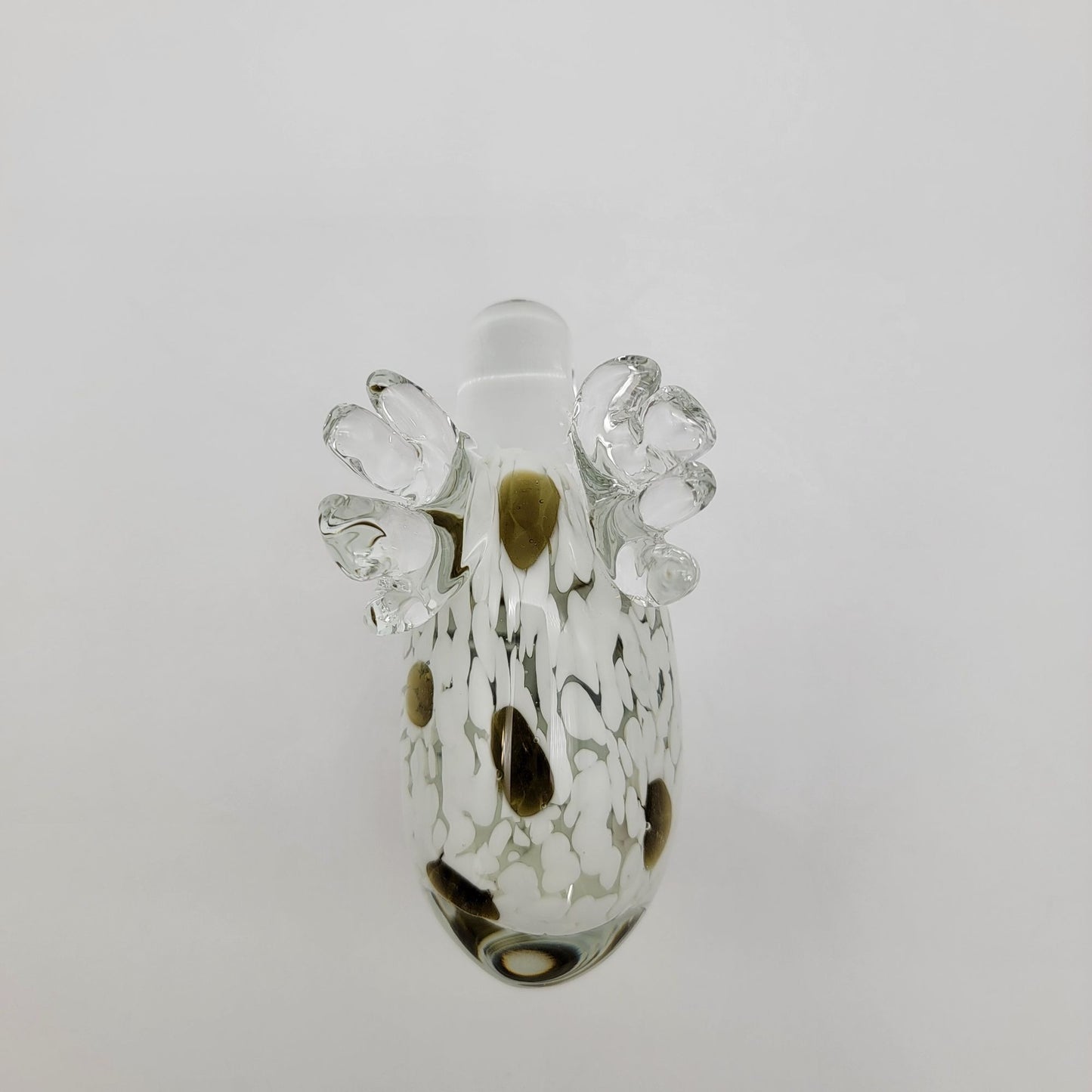 Art Glass Moose Sculpture Paperweight