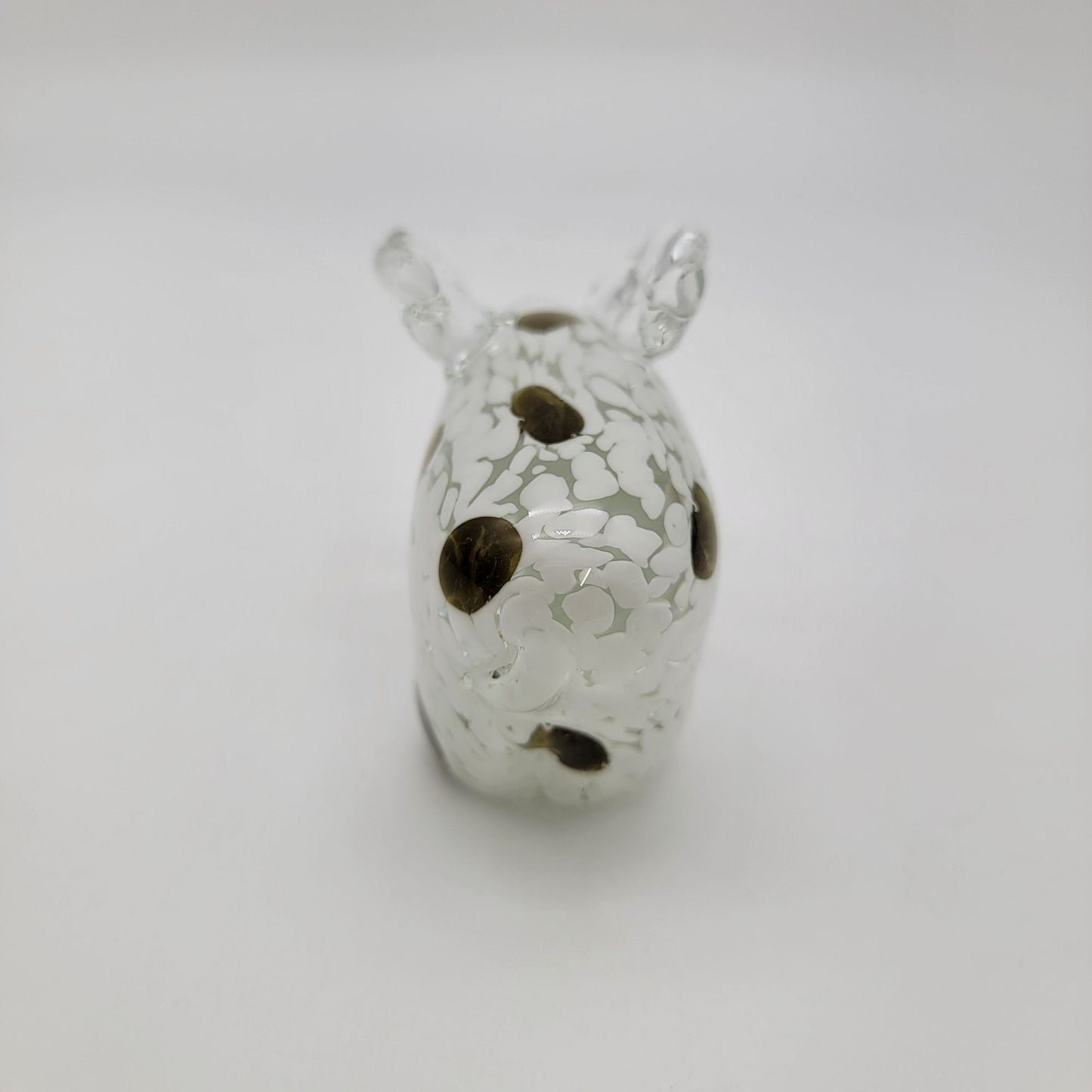 Art Glass Moose Sculpture Paperweight