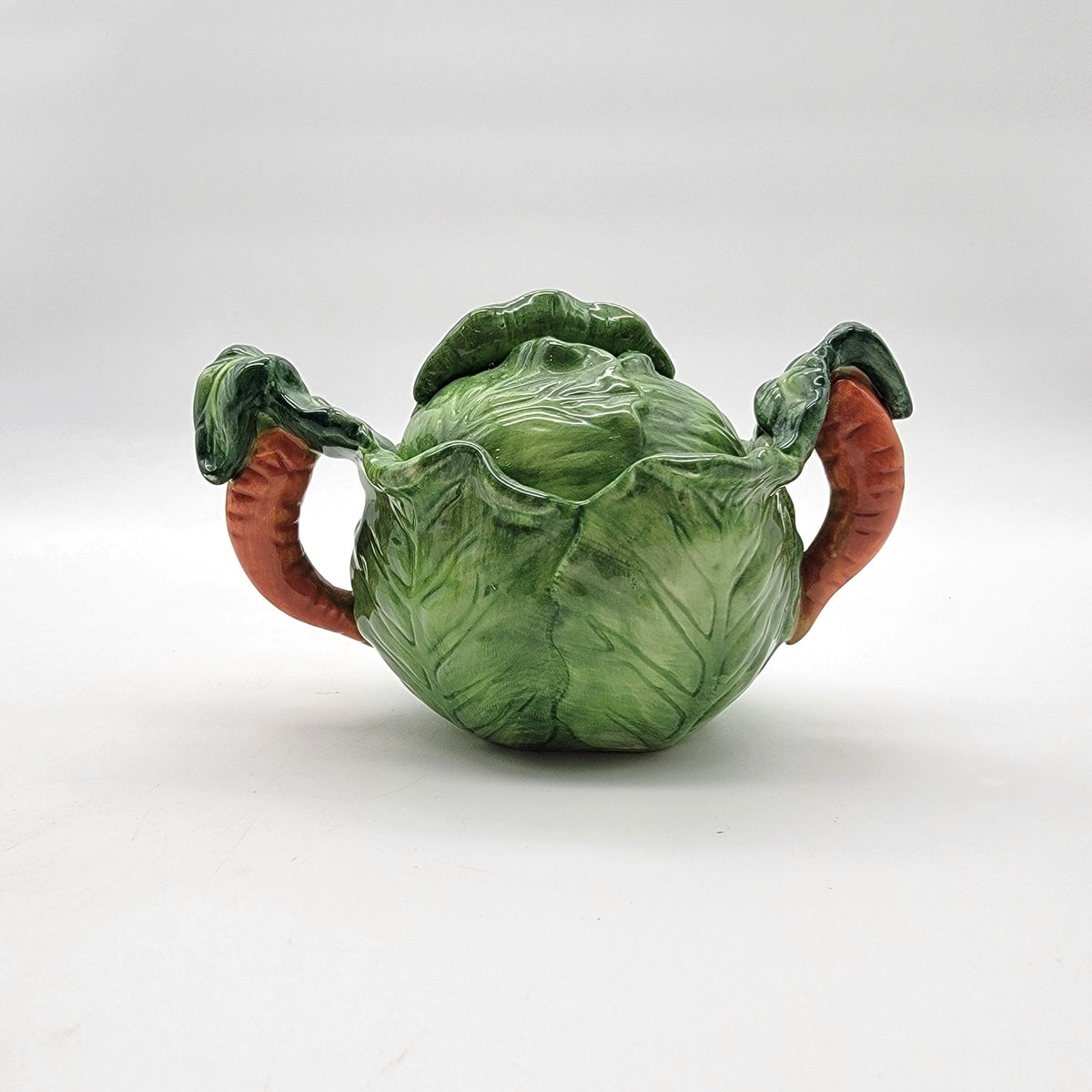 Vintage Cabbage & Carrot Creamer And Sugar Bowl Set