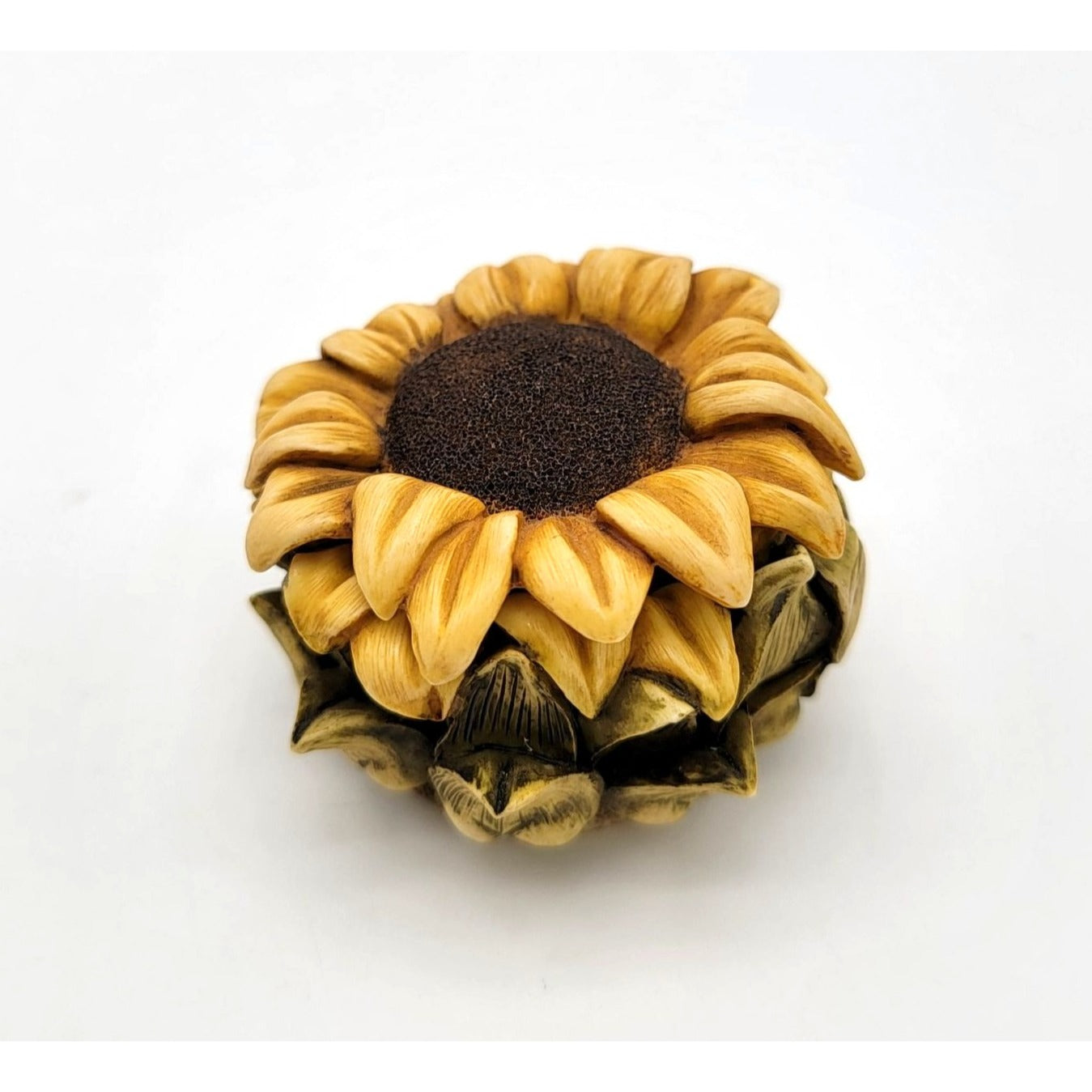 Vintage 2001 Lord Byron Harmony Garden Sunflower III Trinket Box Harmony Kingdom