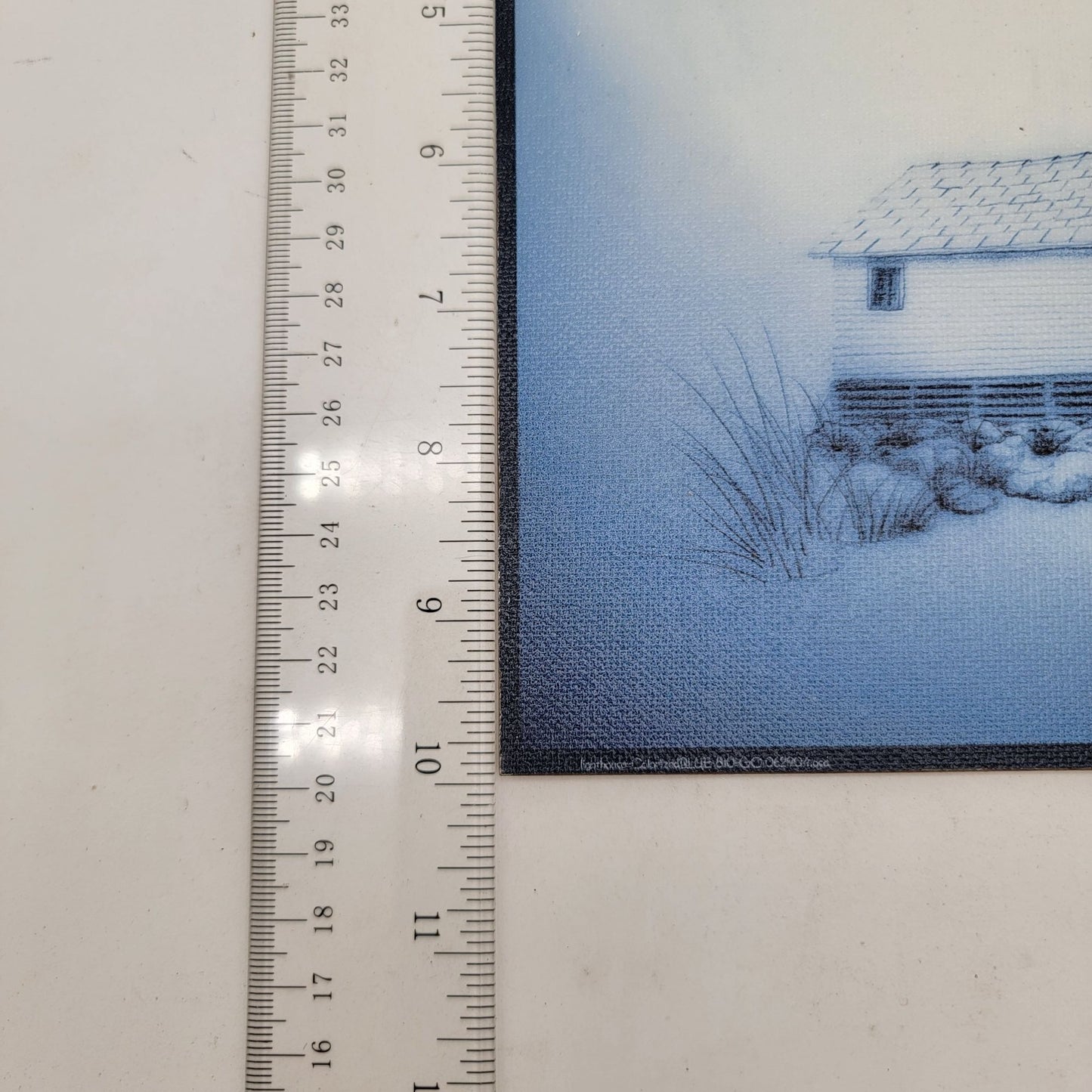 "Lighthouse" Artists Proof 8x10 Giclee Print On Canvas By John A. Wood With COA 2004