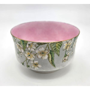 Antique Porcelain Chawan Japanese Tea Bowl Pink