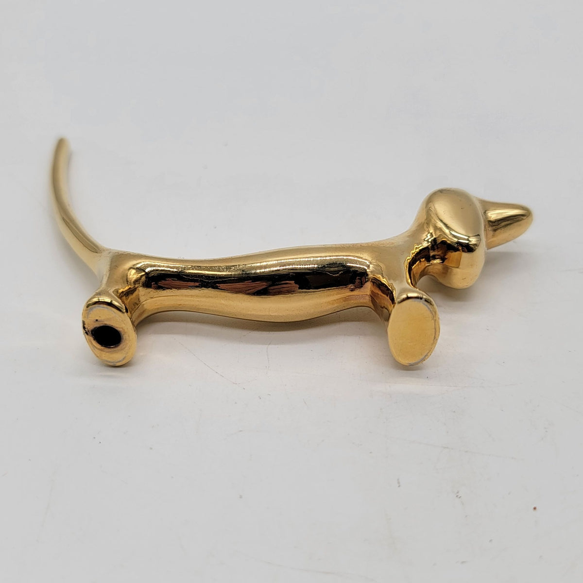Dachshund Ring Holder With Rhinestone Eyes