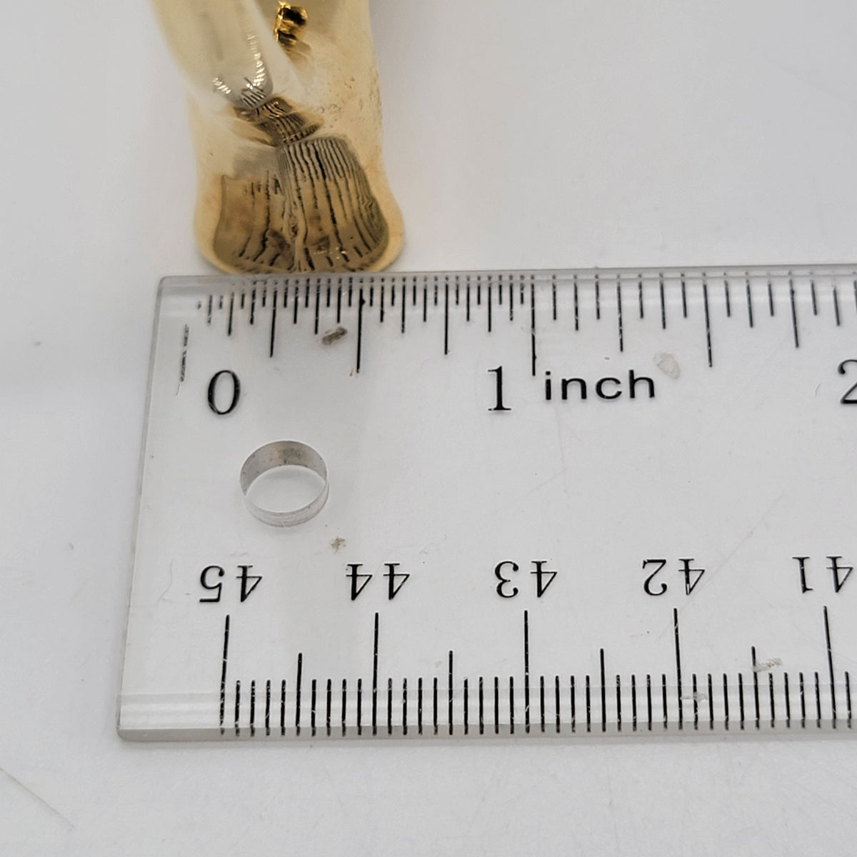 Dachshund Ring Holder With Rhinestone Eyes