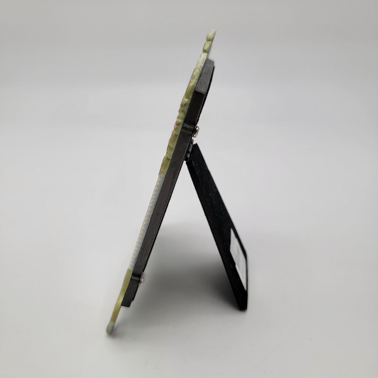 Vintage Russ Berrie & Co. Art Nouveau Floral Garlands Picture Frame 3.5" x 5"