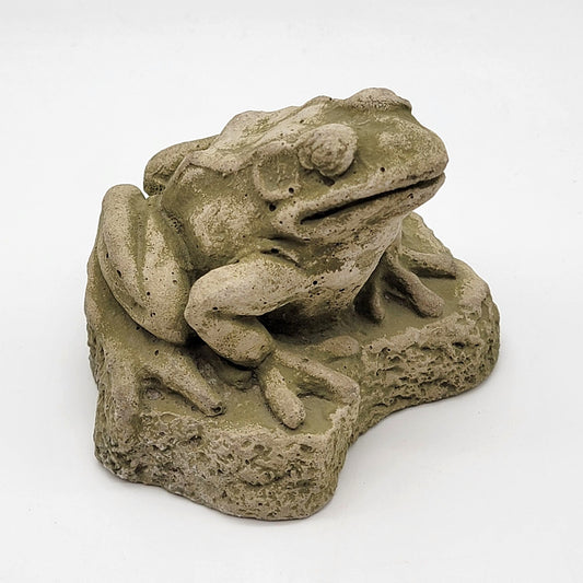 Campania International Forest Frog Cast Stone Garden Statue