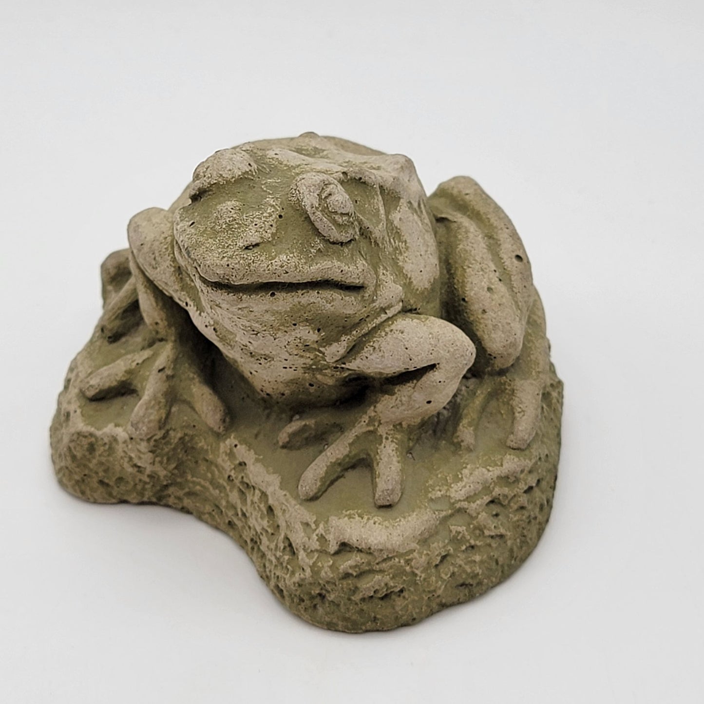 Campania International Forest Frog Cast Stone Garden Statue