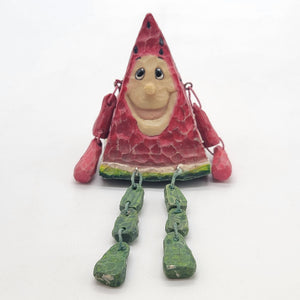 1980s Anthropomorphic Watermelon Shelf Sitter