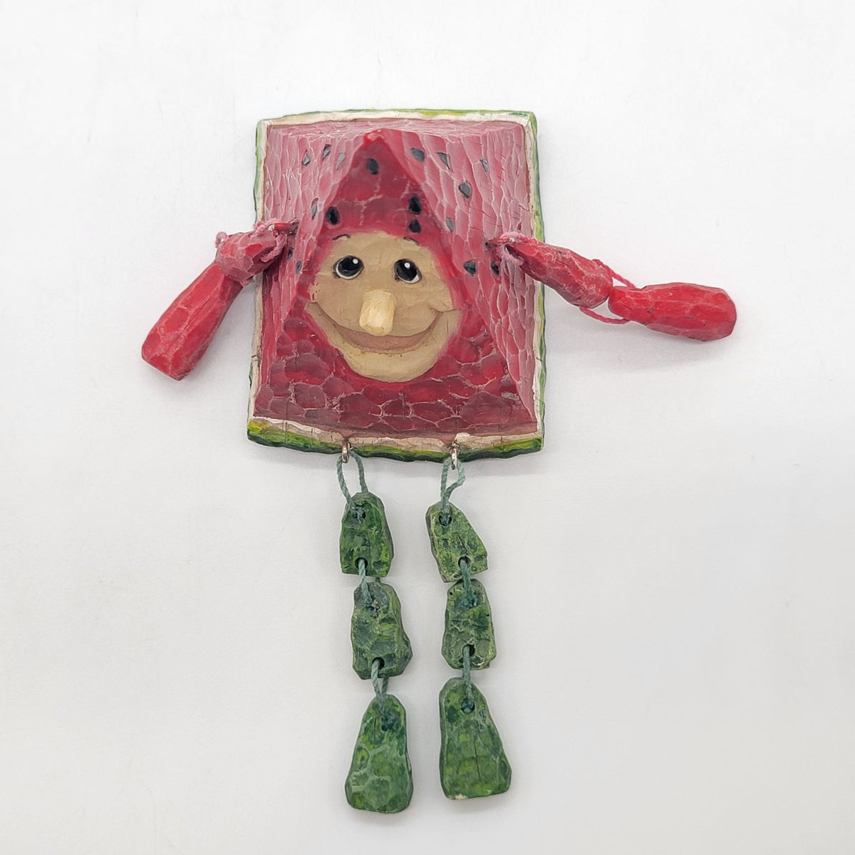1980s Anthropomorphic Watermelon Shelf Sitter