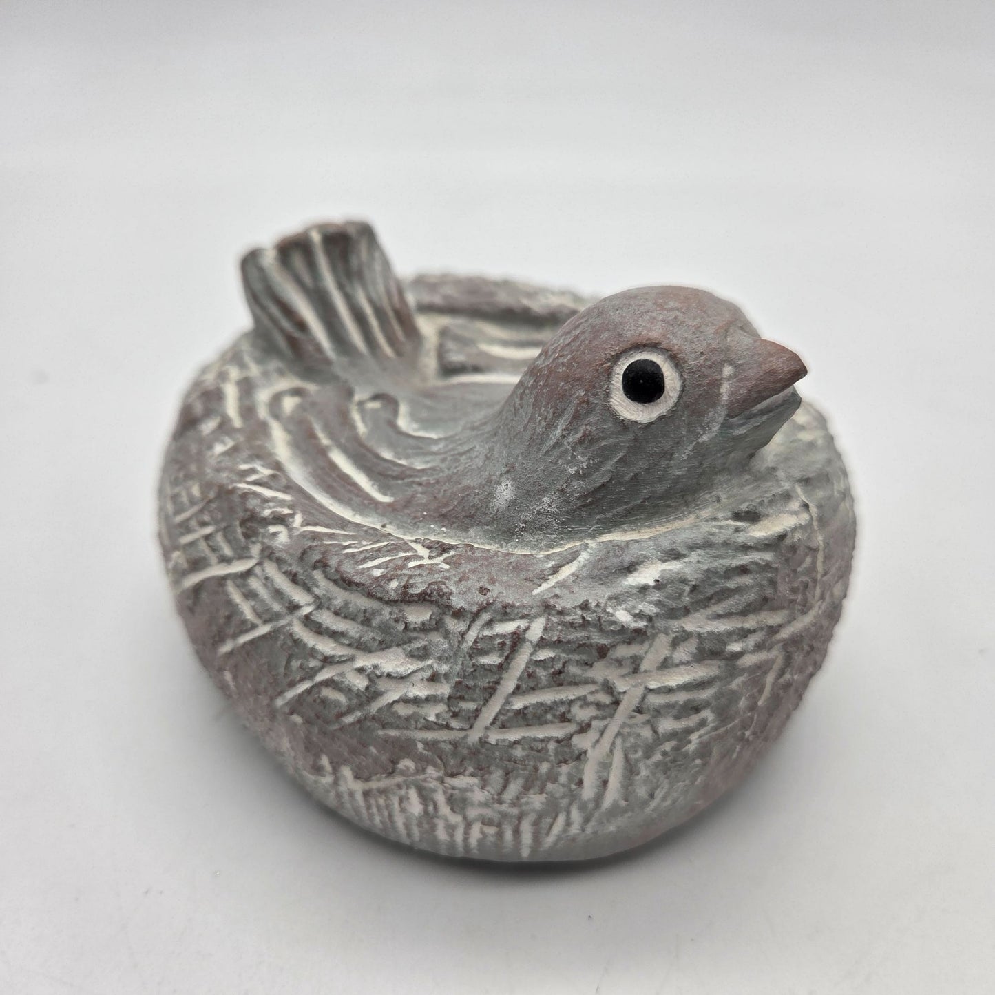 Isabel Bloom Bird In Nest Sculpture