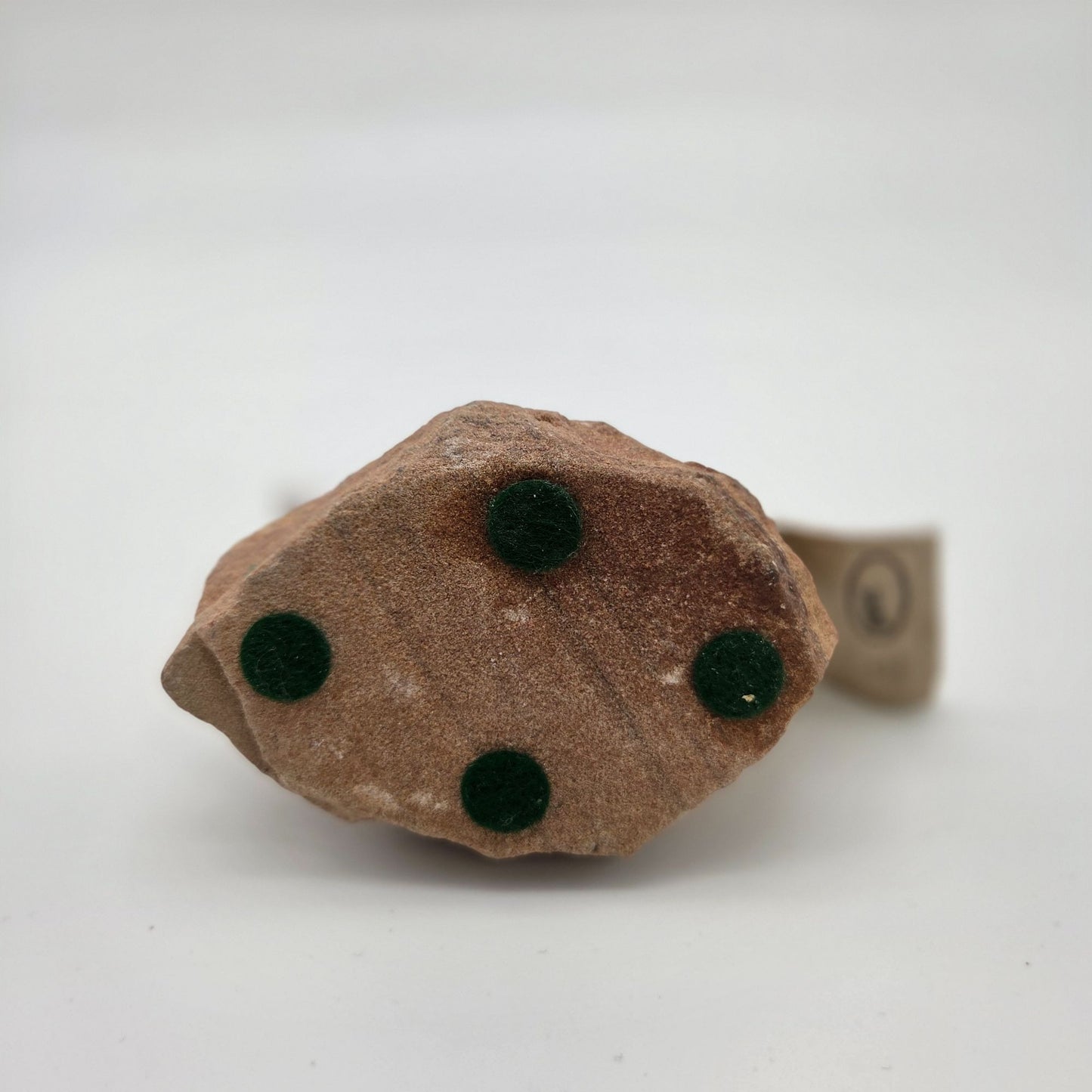 Vintage Lazart Petroglyphs Fetish Bear On Stone Base