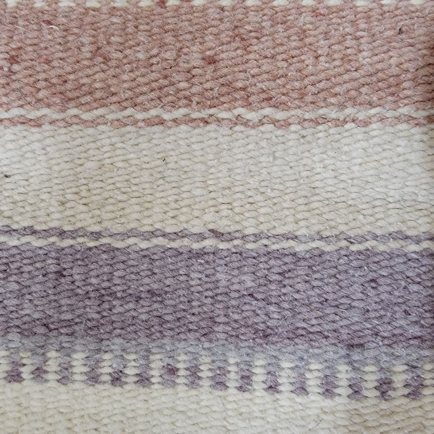 Vintage 1970s Chimayo Native American Wool Woven Rug