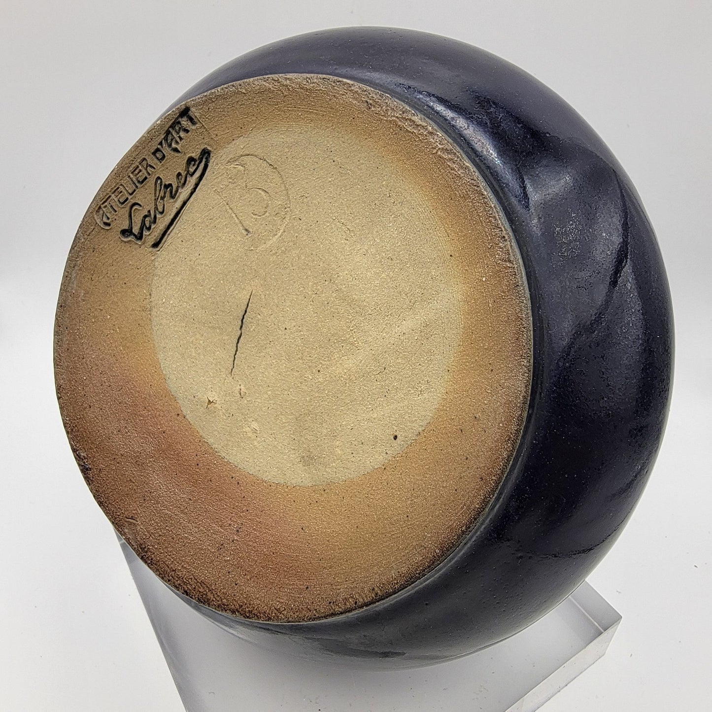 French Atelier D'Art Labrecque Pottery Vase