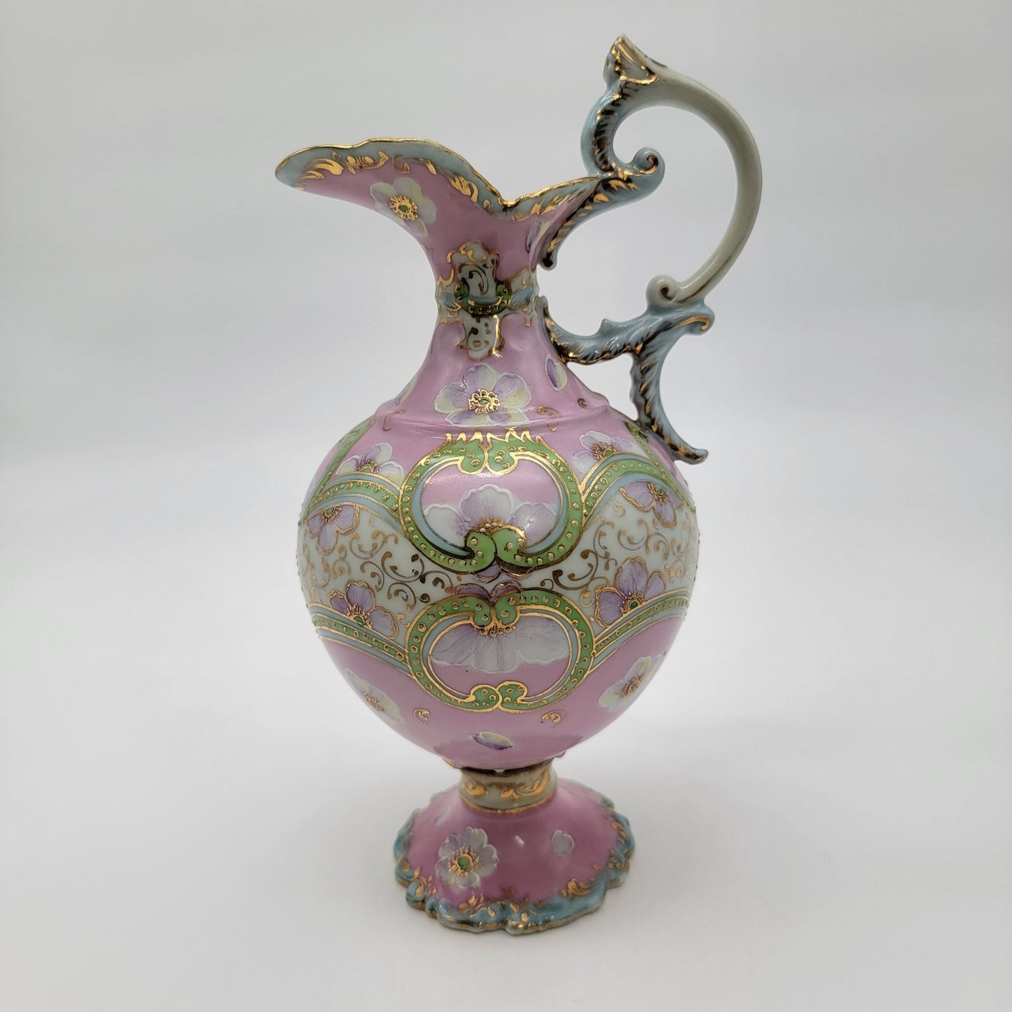 Antique Porcelain Ewer Pitcher Vase As Found