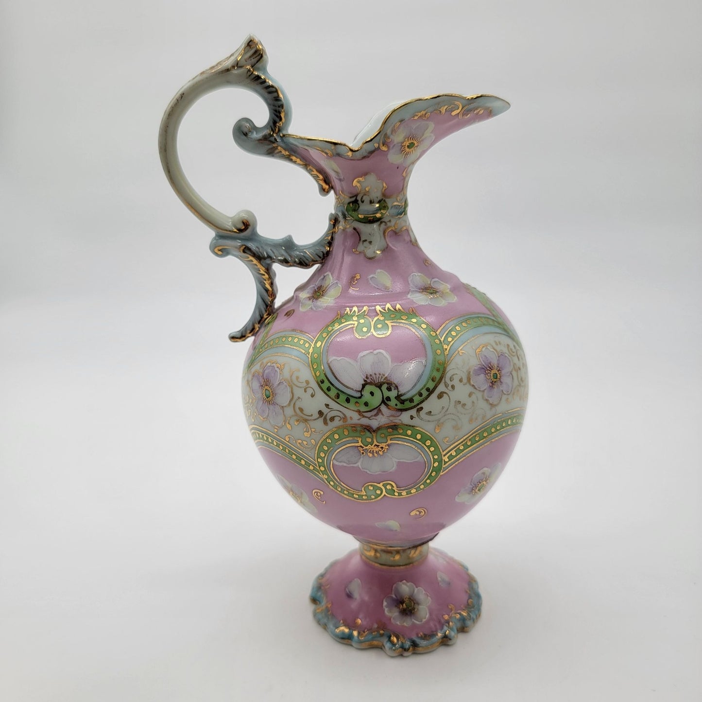 Antique Porcelain Ewer Pitcher Vase As Found