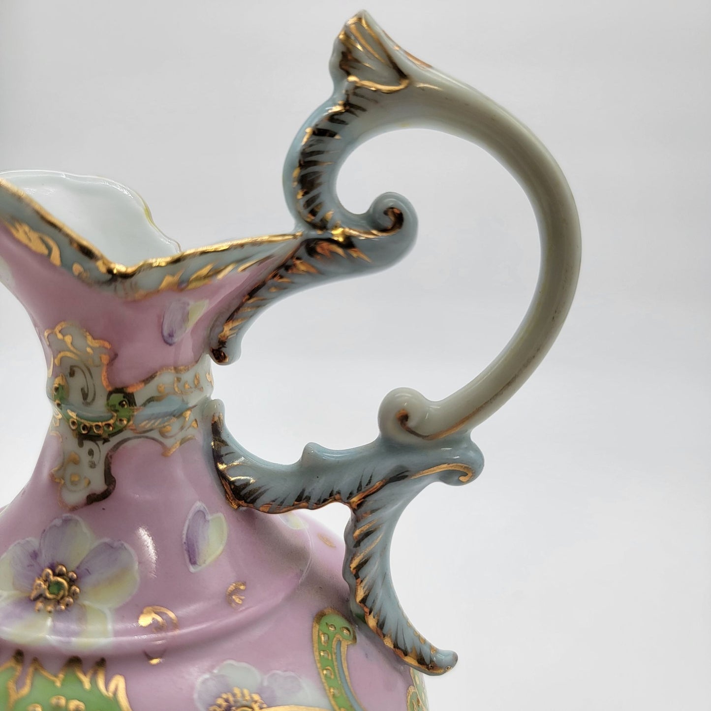 Antique Porcelain Ewer Pitcher Vase As Found