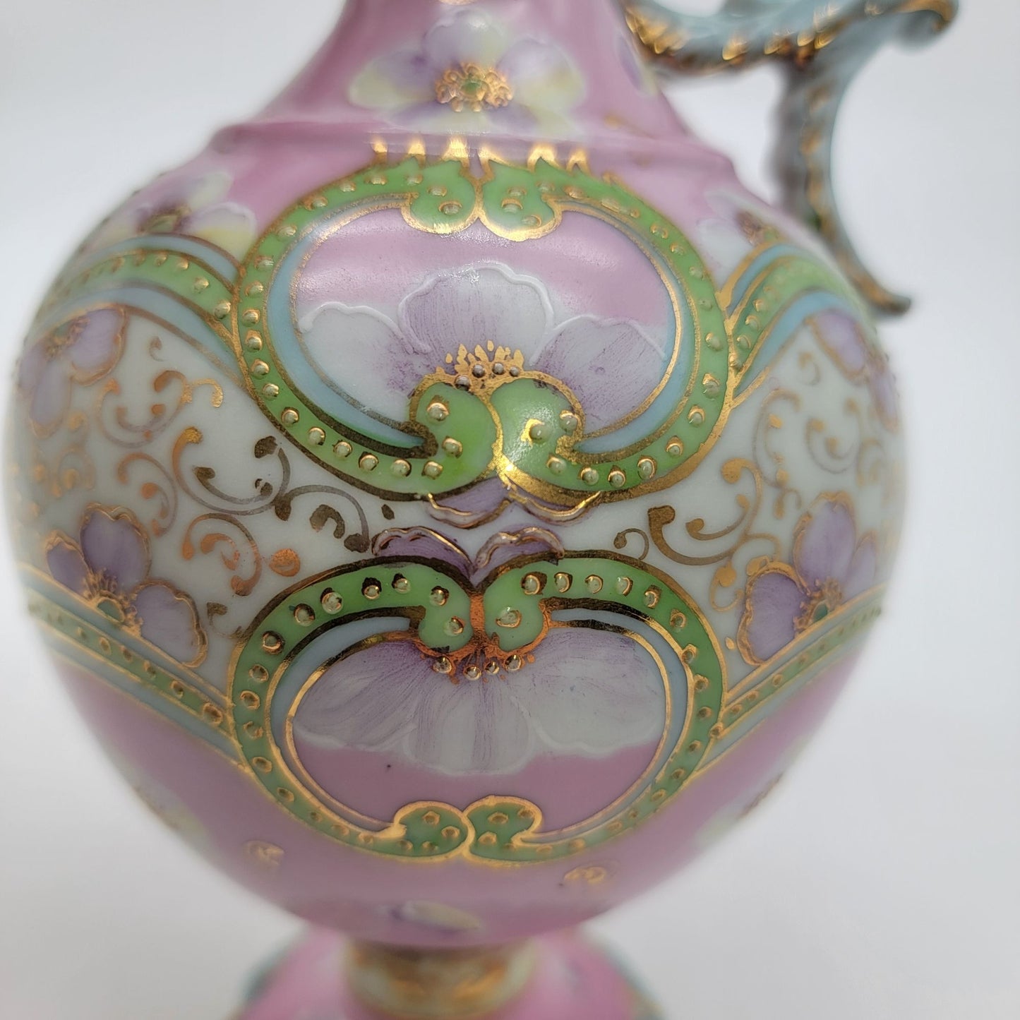 Antique Porcelain Ewer Pitcher Vase As Found