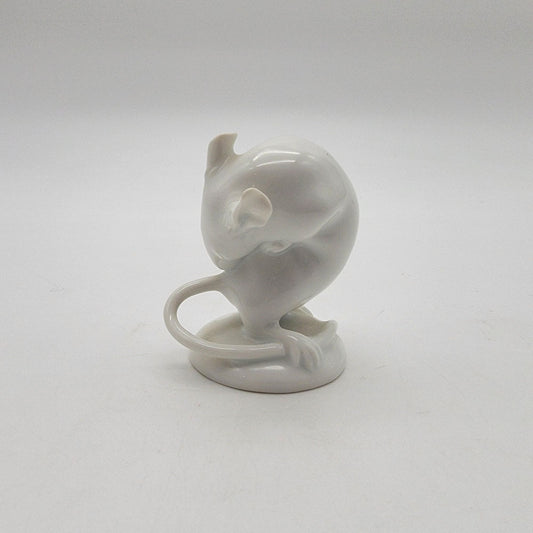 Augarten Wien Vienna Porcelain Mouse Figurine