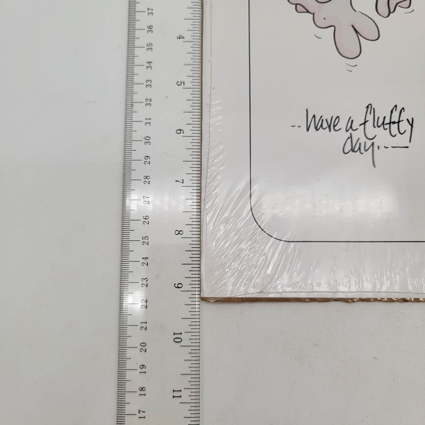 Vintage "Have A Fluffy Day" Virginia Hall Print Artwork