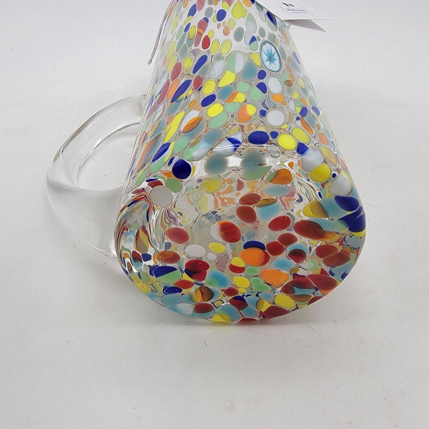Alessandro Cappola Murano Confetti Art Glass Pitcher