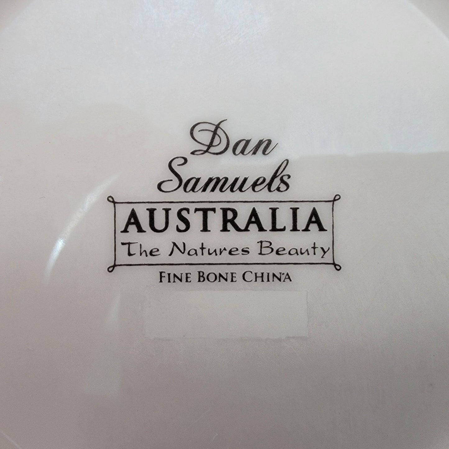 Dan Samuels Australia Crimson Rosella Fine Bone China Trinket Dish