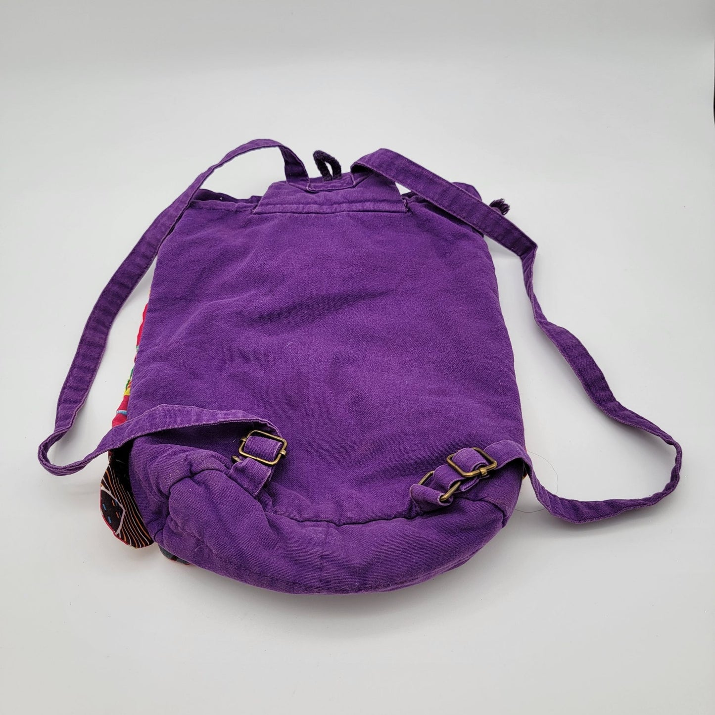 Original Kohrky Patch Quilted Cat Backpack Purple