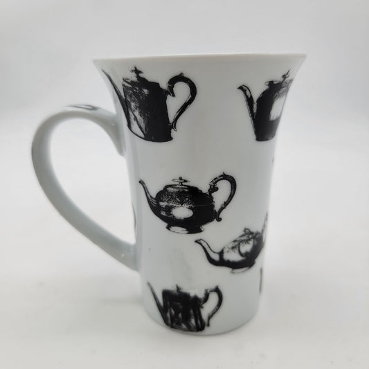 Paul Cardew Antique Pewter Teapot Pattern Mug