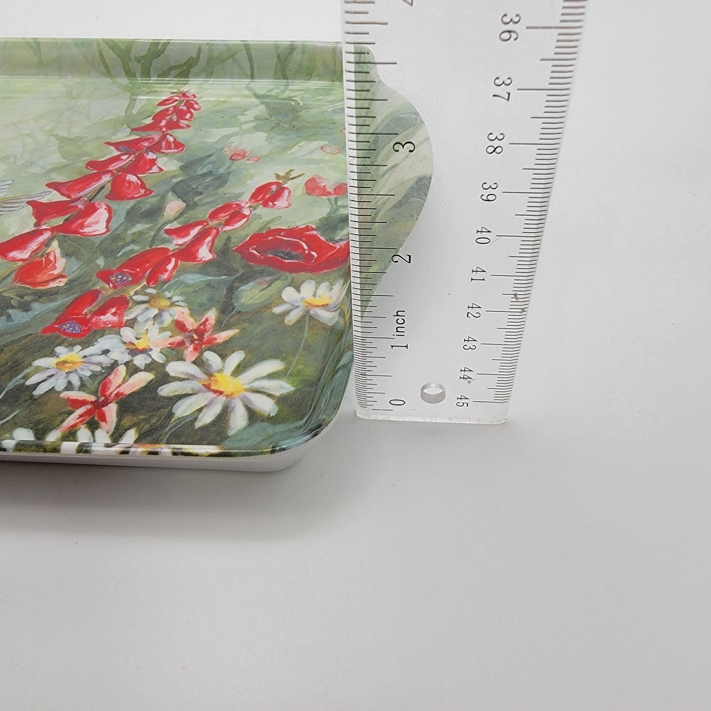 Cameron Designs Hummingbird Garden Melamine Serving Tray