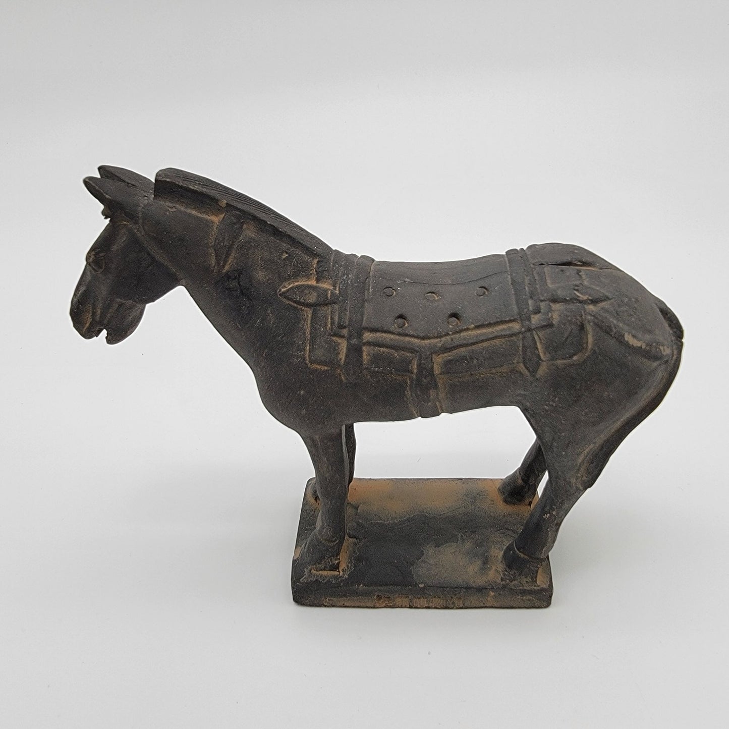 Vintage Qin Dynasty Terracotta Army Horse Sculpture