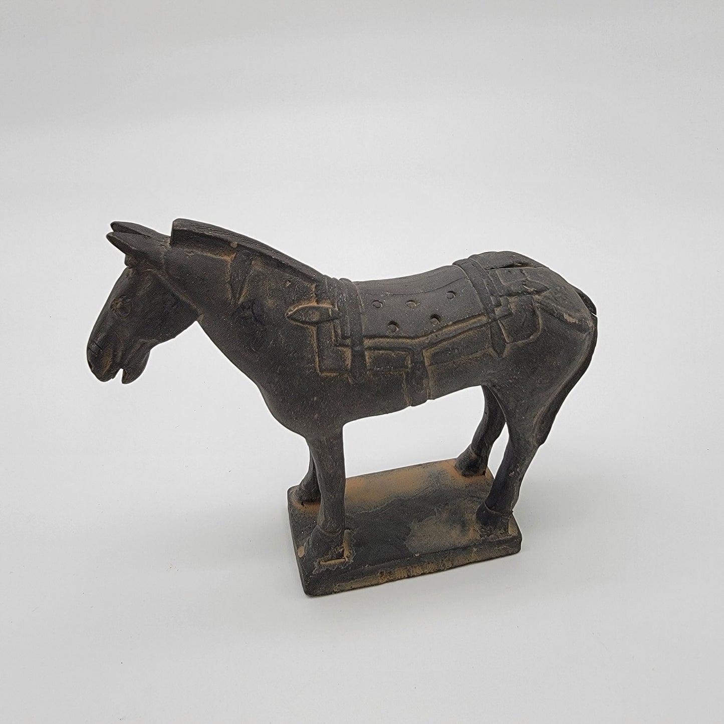 Vintage Qin Dynasty Terracotta Army Horse Sculpture