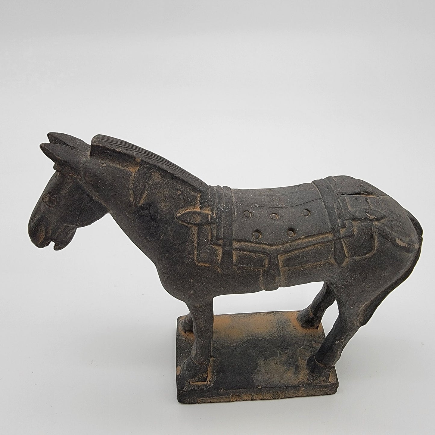 Vintage Qin Dynasty Terracotta Army Horse Sculpture