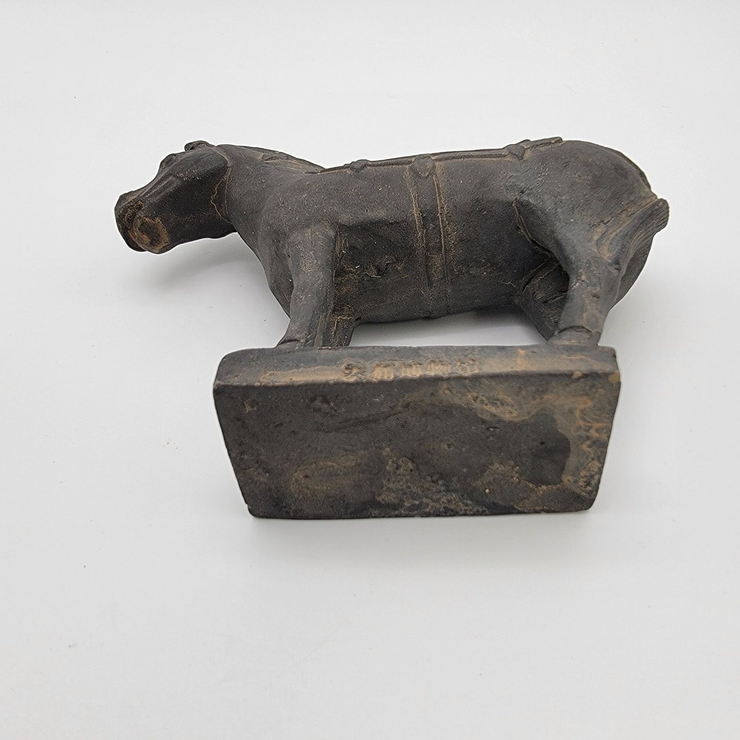 Vintage Qin Dynasty Terracotta Army Horse Sculpture