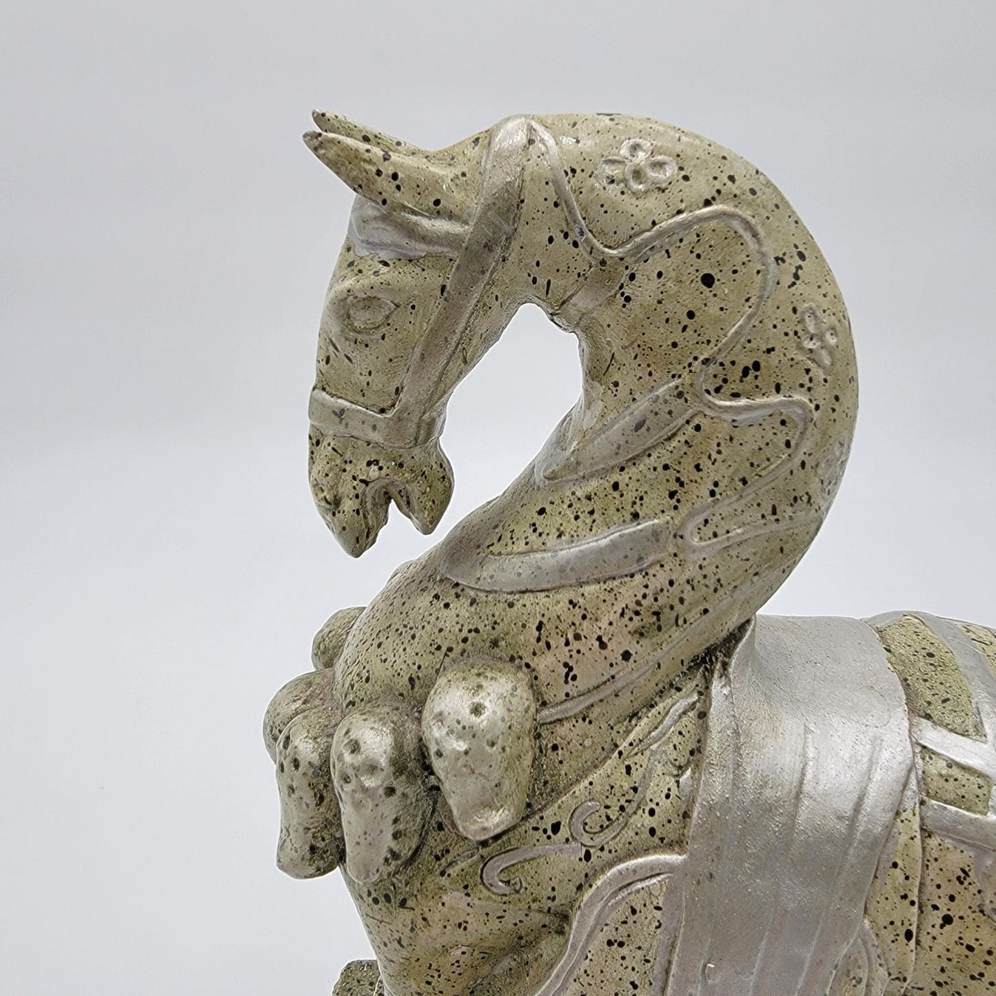 Tang Dynasty Granite War Horse Statue
