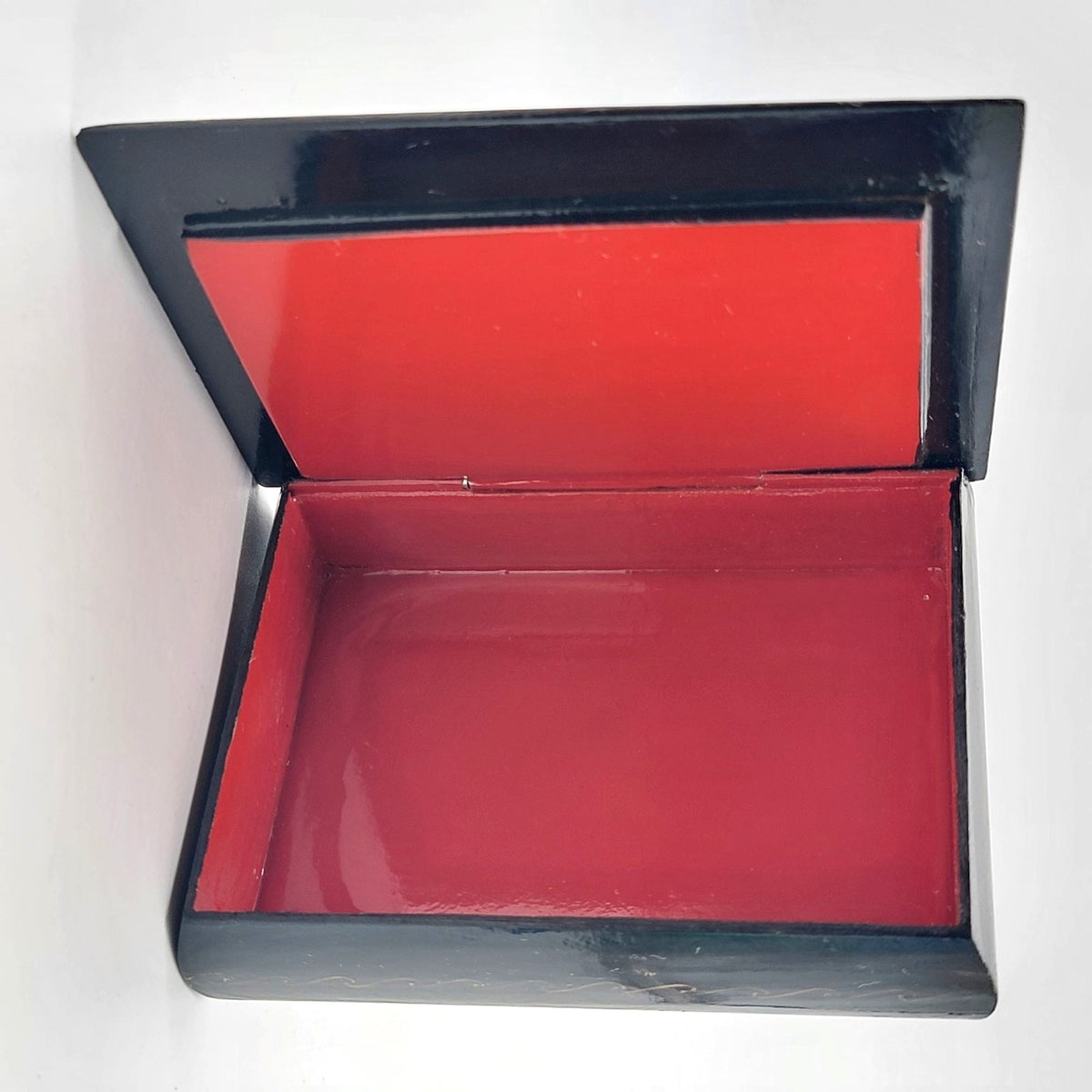 Vintage Kholui Russian Lacquer Box Ruslan & Ludmila Scene