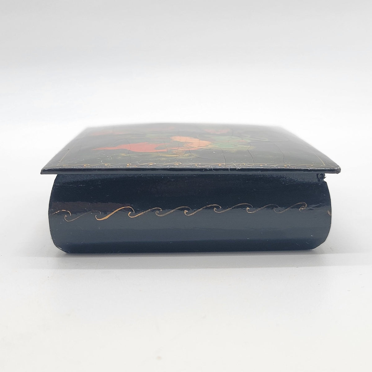 Vintage Kholui Russian Lacquer Box Ruslan & Ludmila Scene