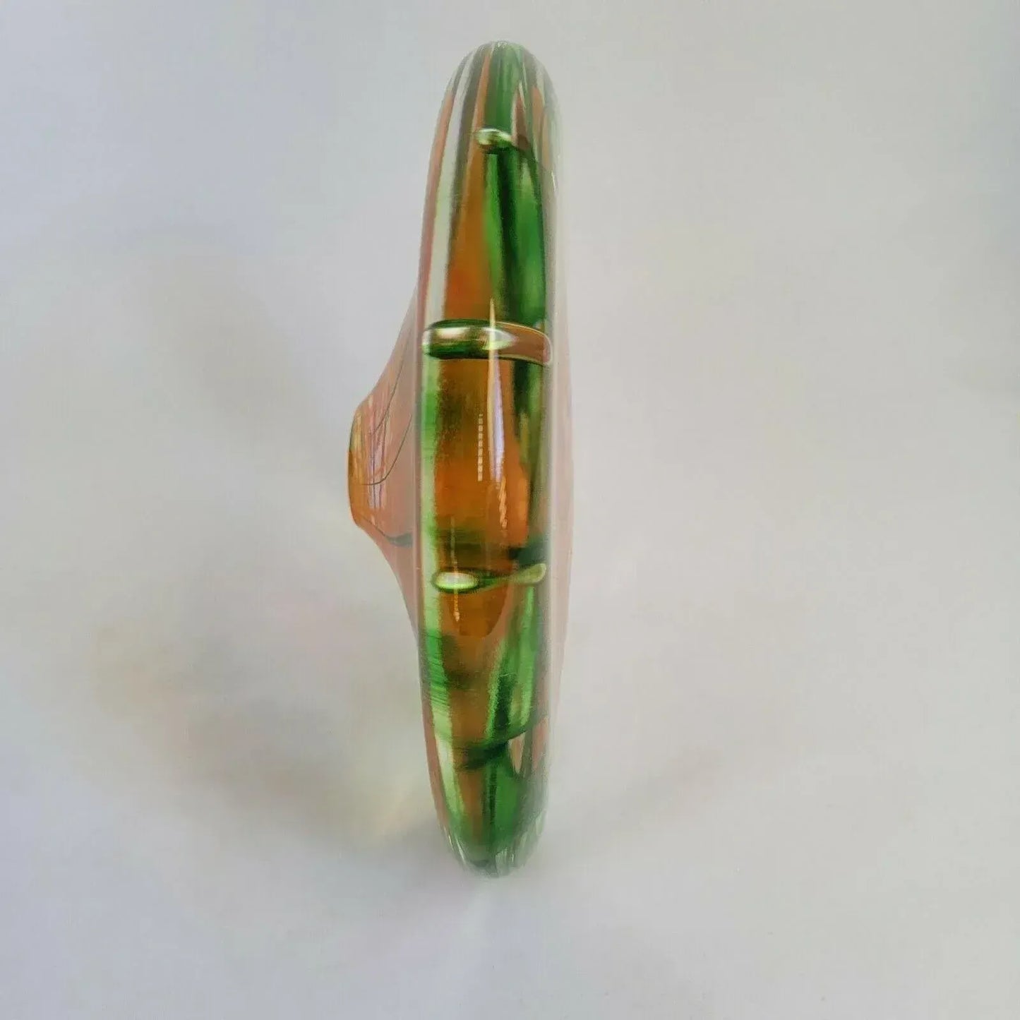 Jacob Carlson Art Glass Sculpture, Signed 2007
