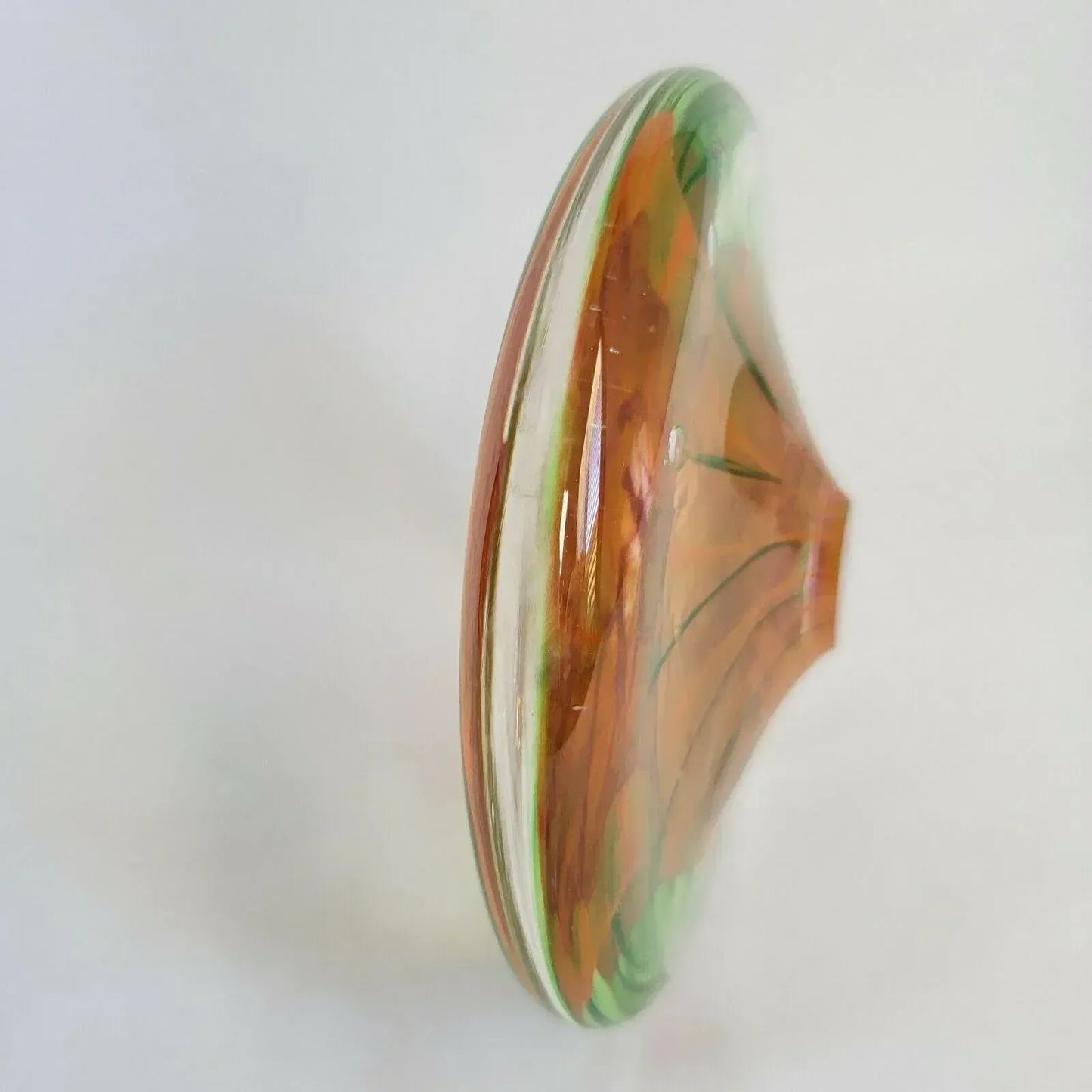Jacob Carlson Art Glass Sculpture, Signed 2007