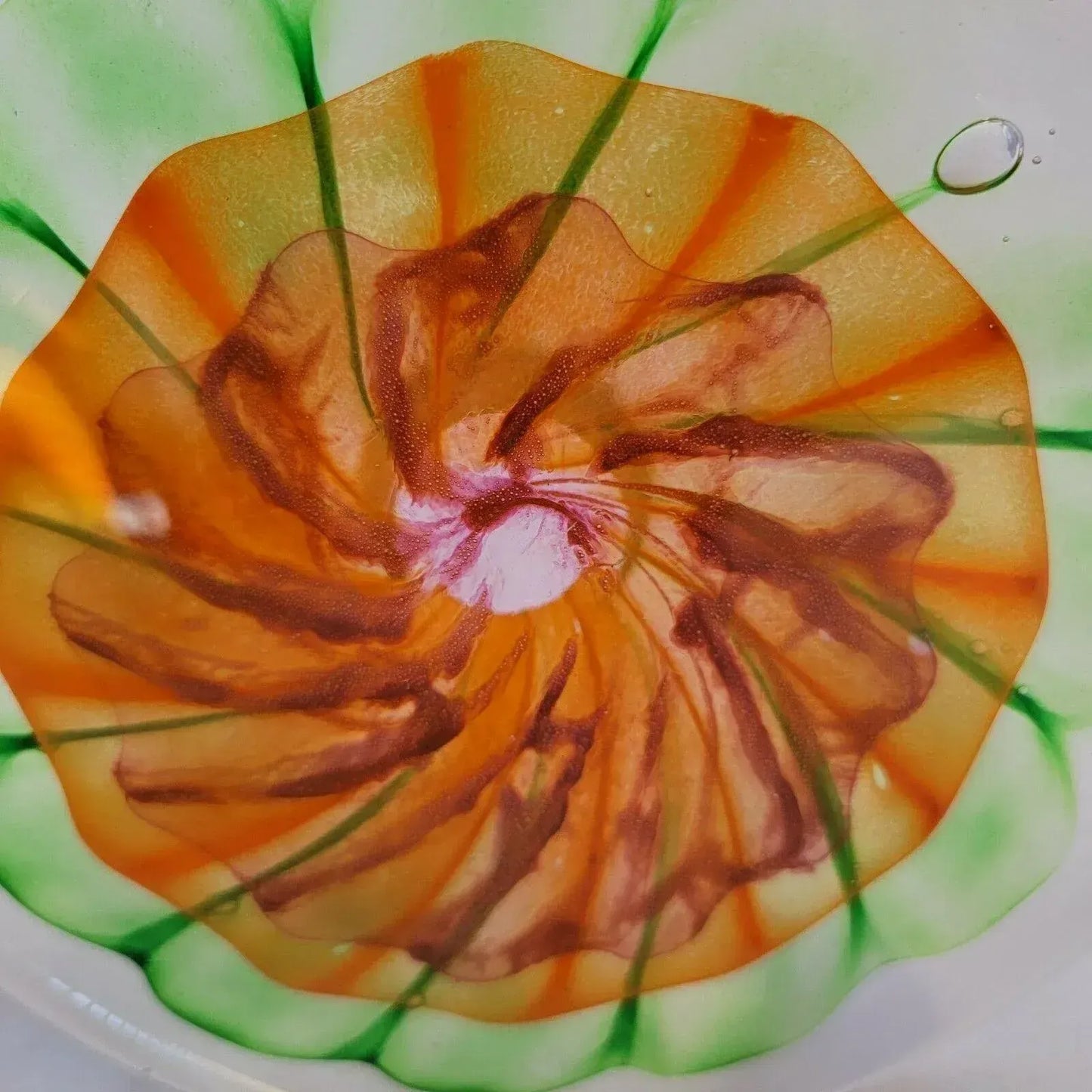 Jacob Carlson Art Glass Sculpture, Signed 2007