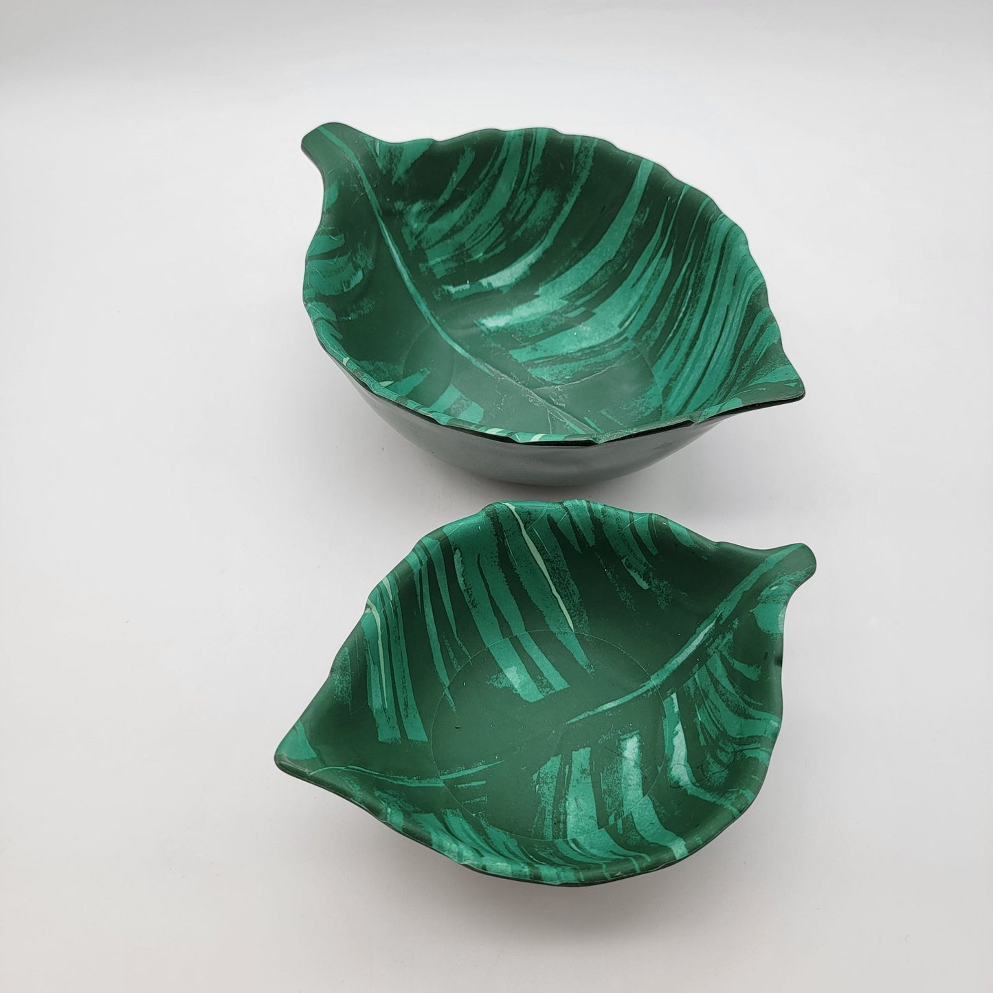 Opalhouse Leaf Bamboo Melamine Nesting Bowls Set Of 2