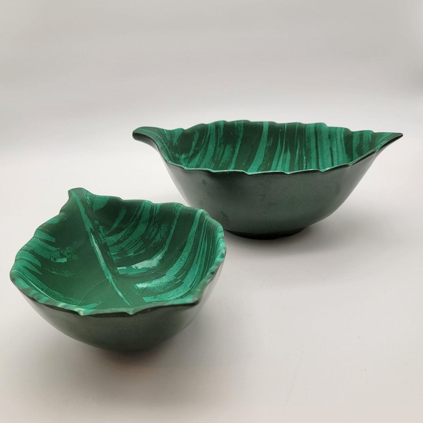 Opalhouse Leaf Bamboo Melamine Nesting Bowls Set Of 2