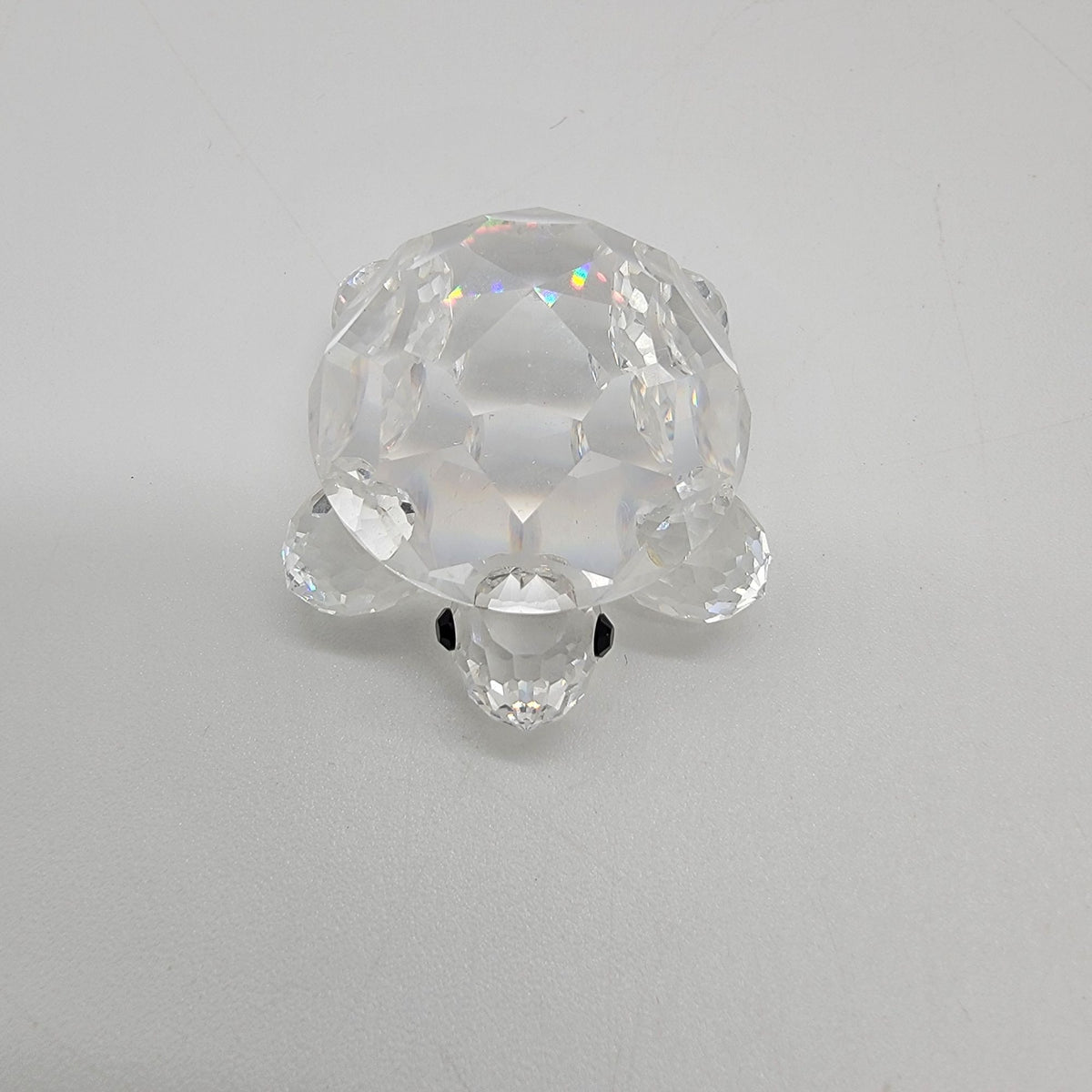Vintage Swarovski Silver Crystal Mini Tortoise Turtle Figurine