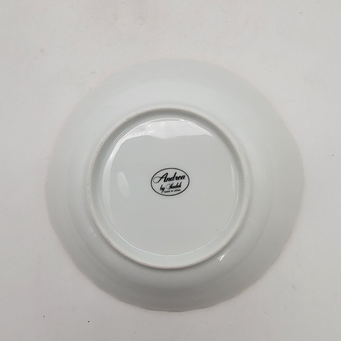 Vintage Andrea By Sadek Chip & Dip "Garden Of India"  Plate Bowl Set